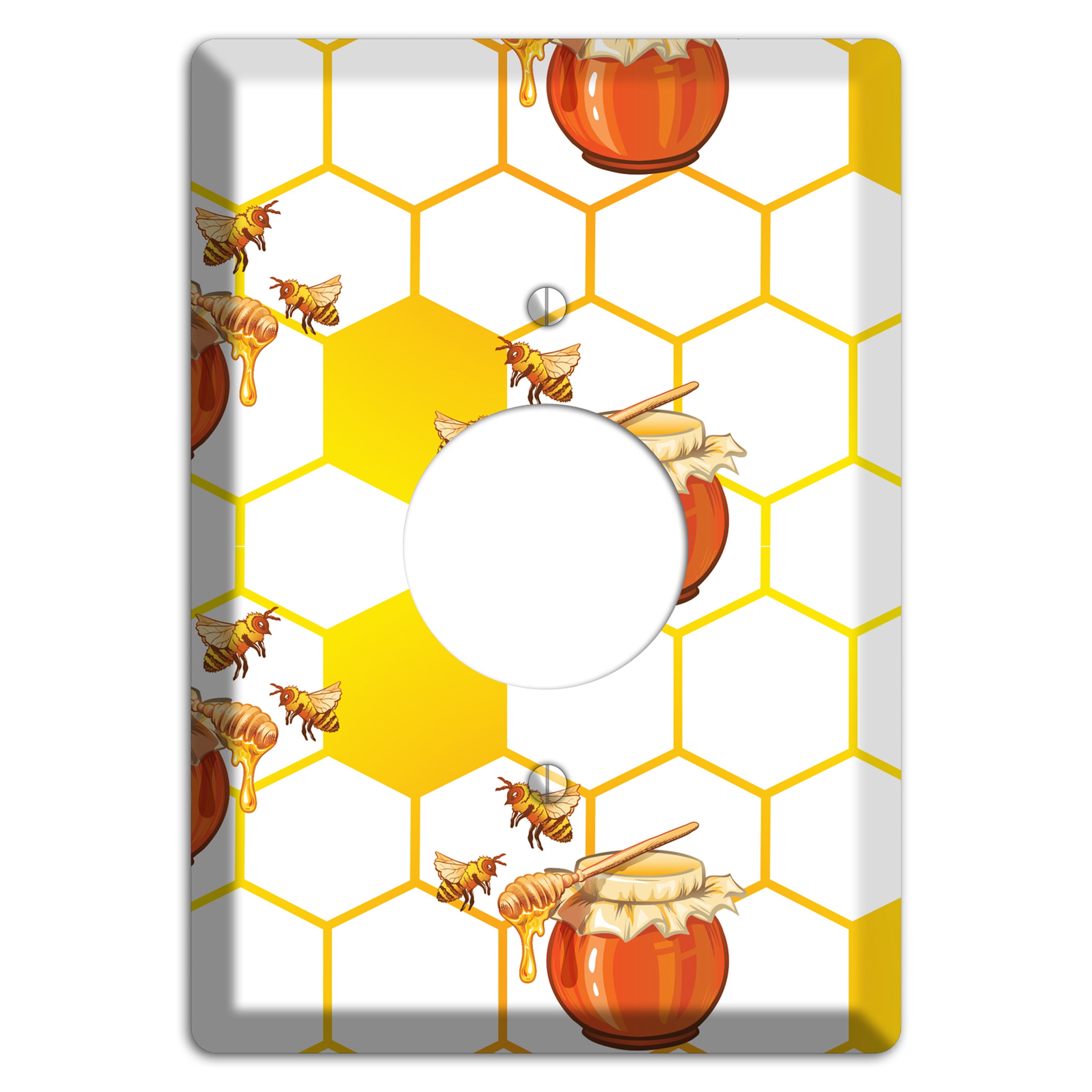 Honeypot Reverie Single Receptacle Wallplate