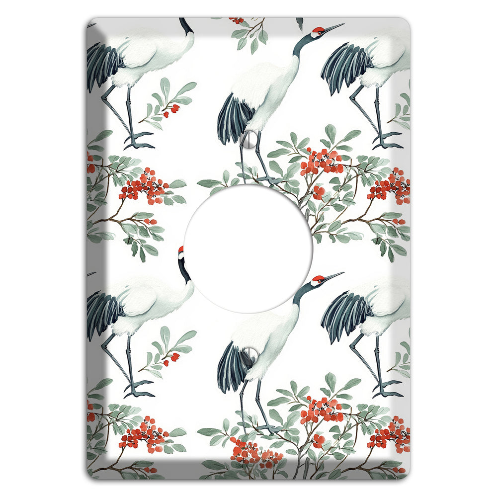 Scarlet Crown Reverie Single Receptacle Wallplate