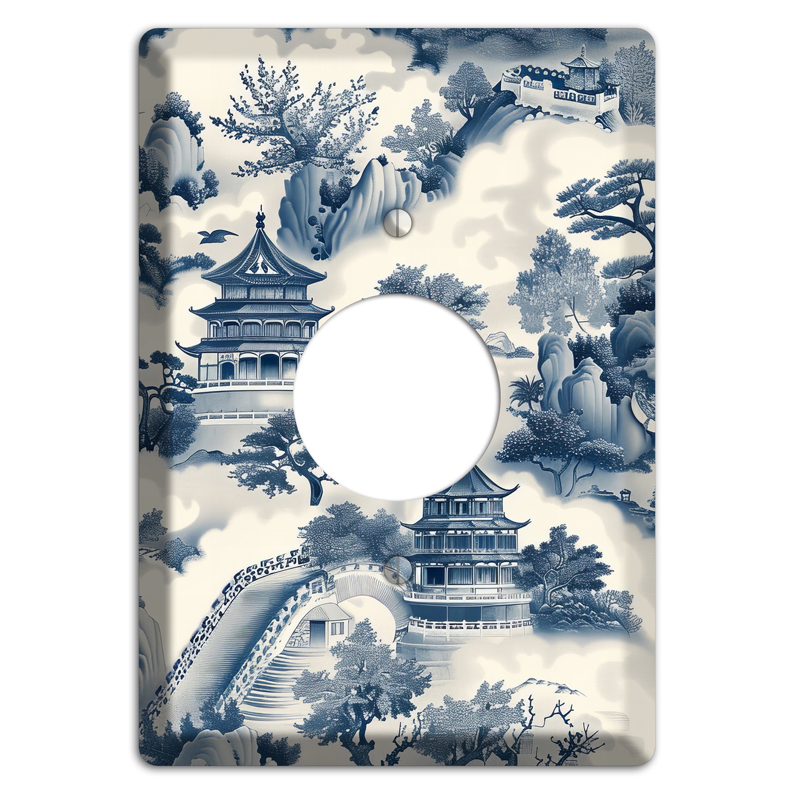 Imperial Mist Single Receptacle Wallplate