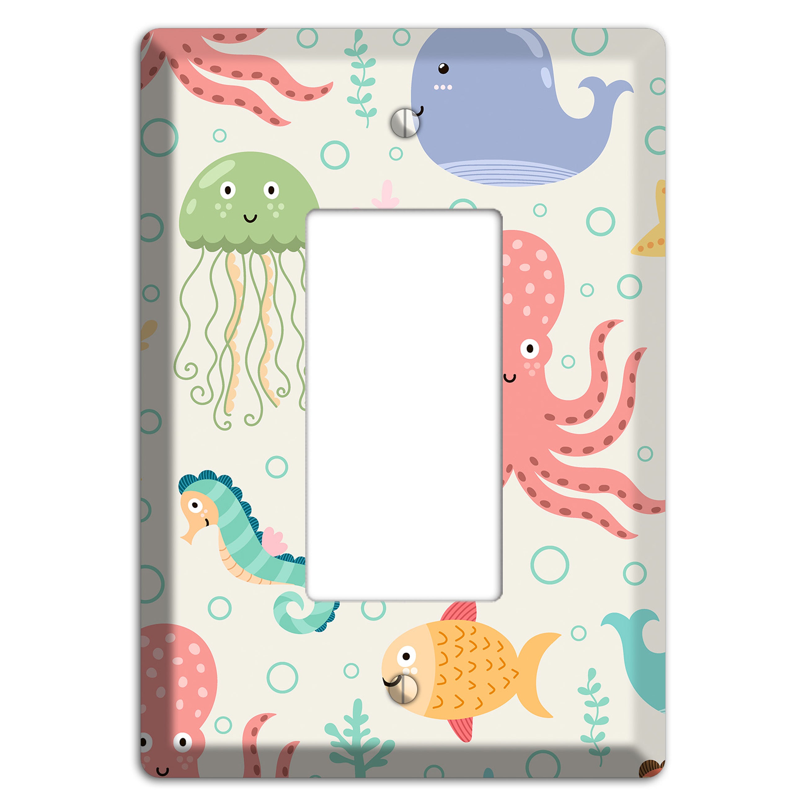 Ocean Buddies Rocker Wallplate