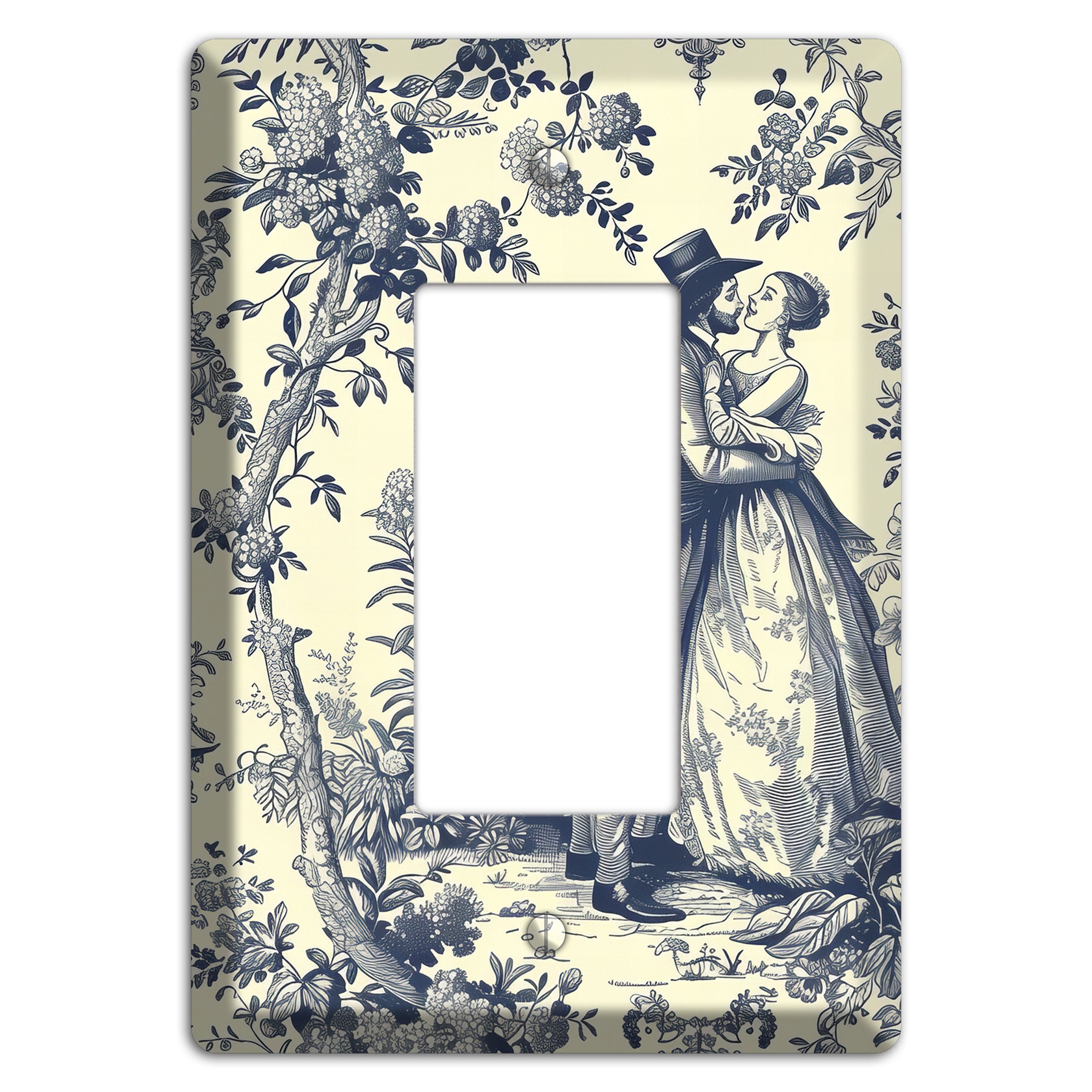 Garden Tryst Rocker Wallplate