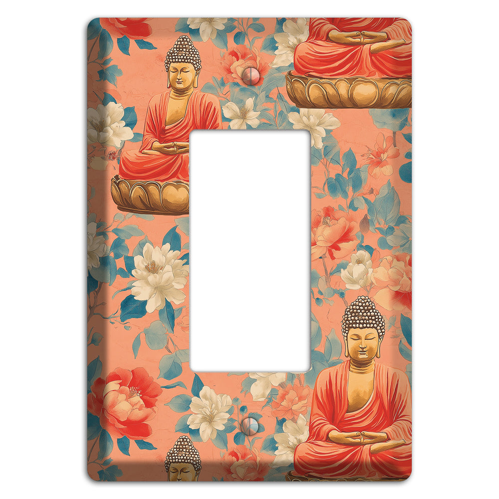 Lotus & Coral Rocker Wallplate