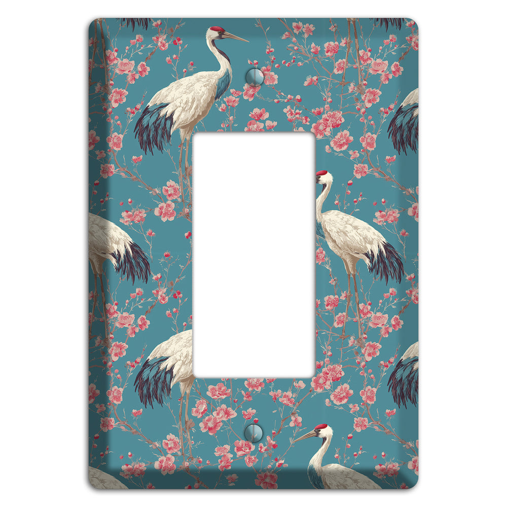 Azure Blossom Vigil Rocker Wallplate
