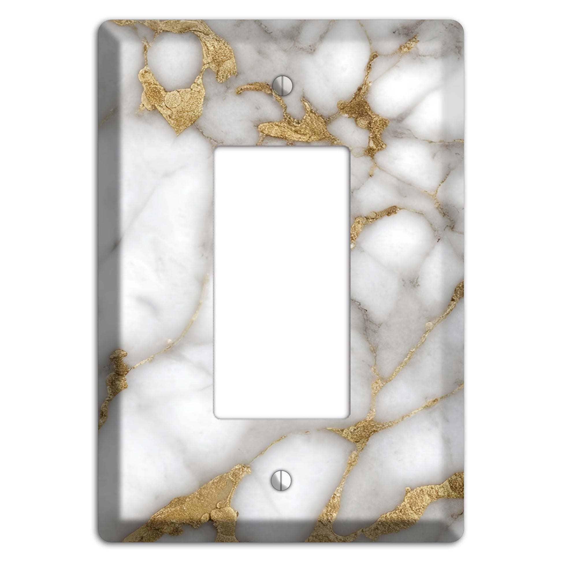Twine Marble Rocker Wallplate
