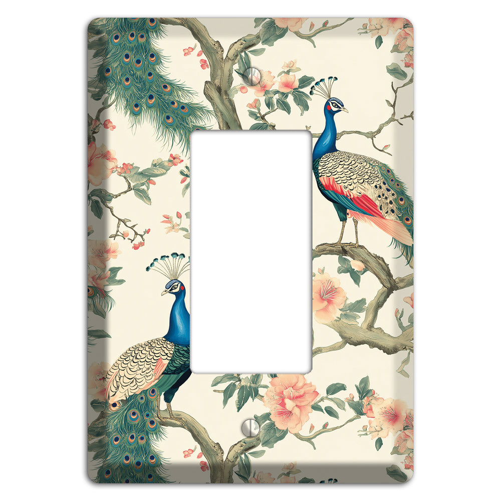 Imperial Plumage Garden Rocker Wallplate