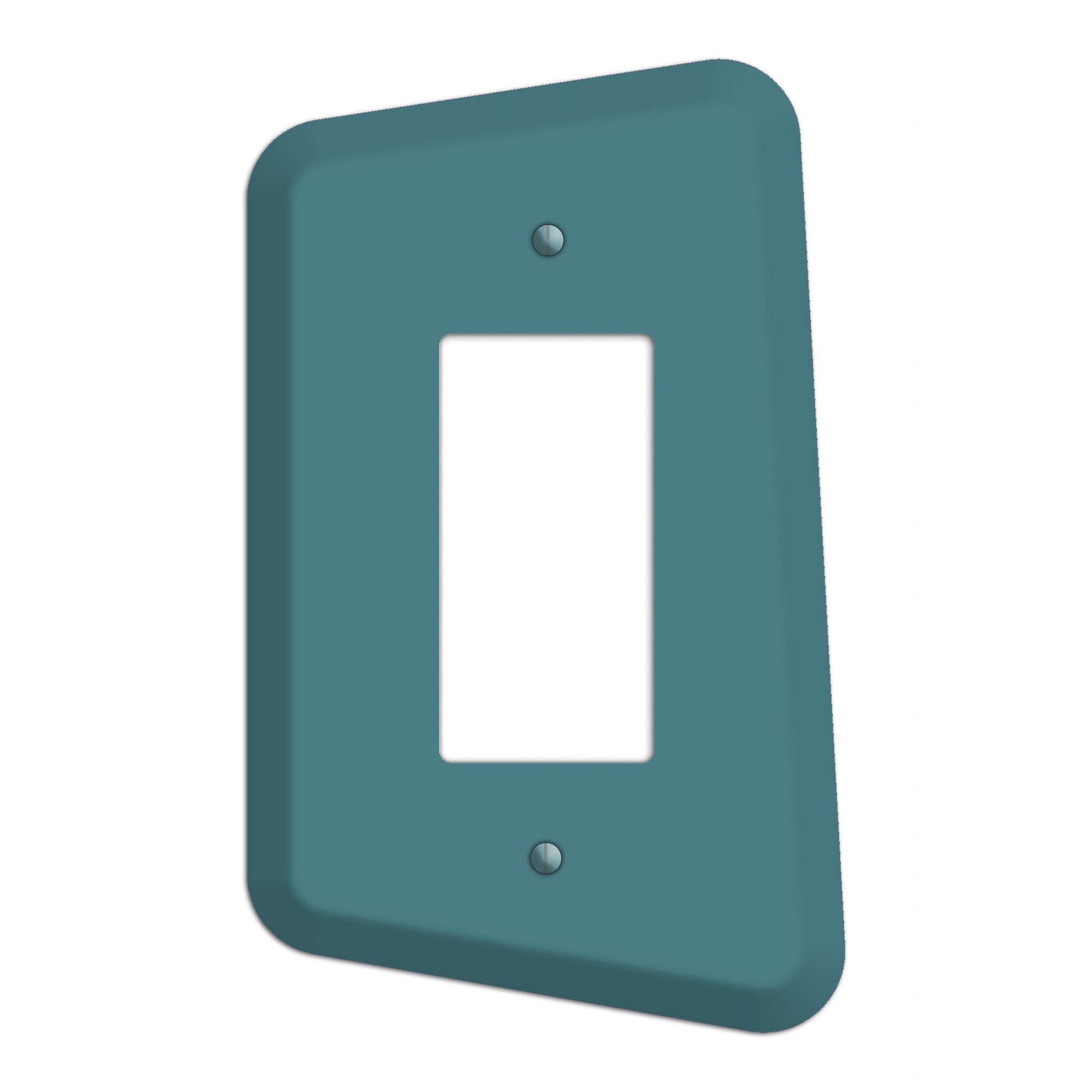 Turqouise Mid-Century Rocker Wallplate