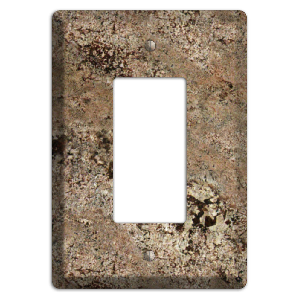Crema Bordeaux Granite Rocker Wallplate