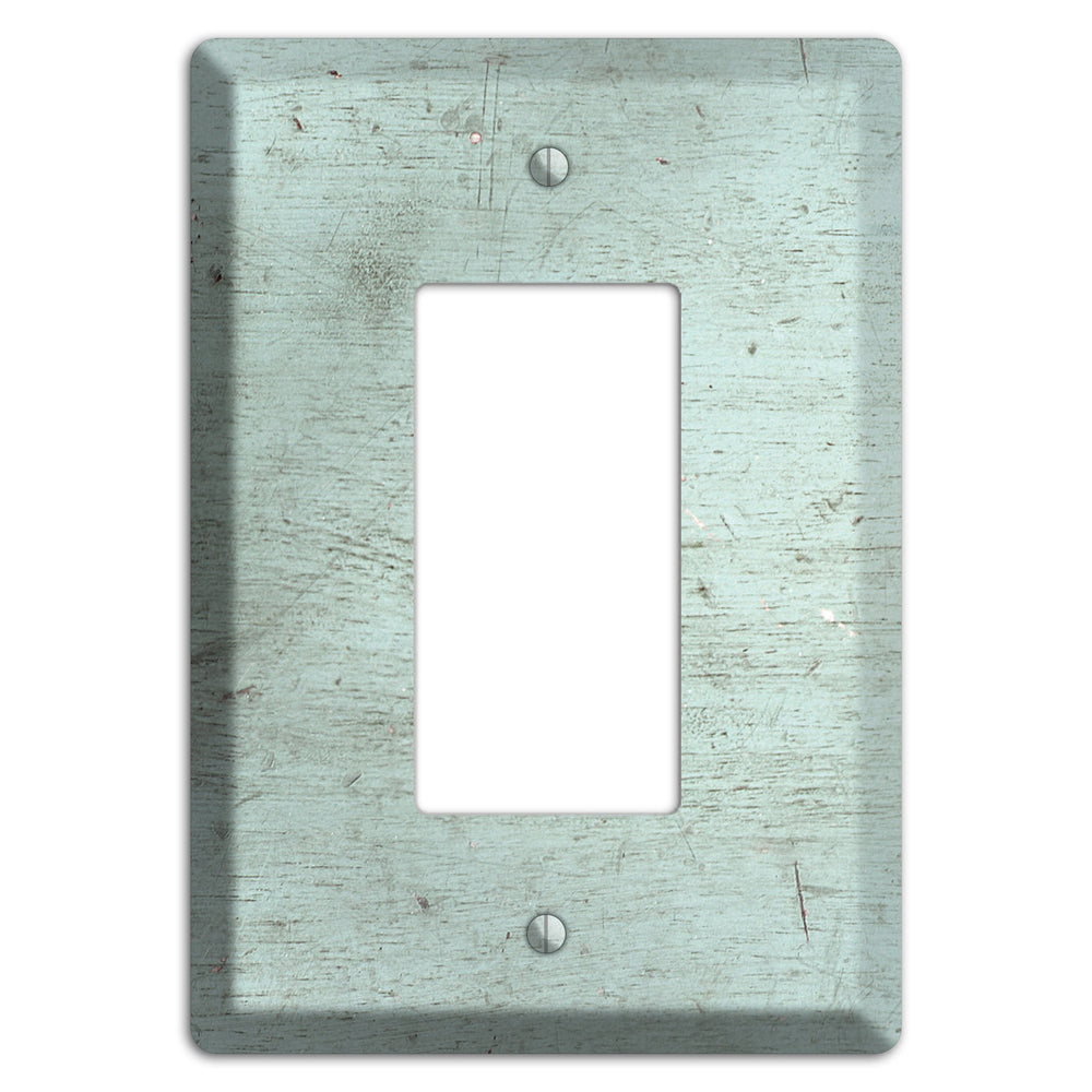 Weathered Teal Deck Rocker Wallplate