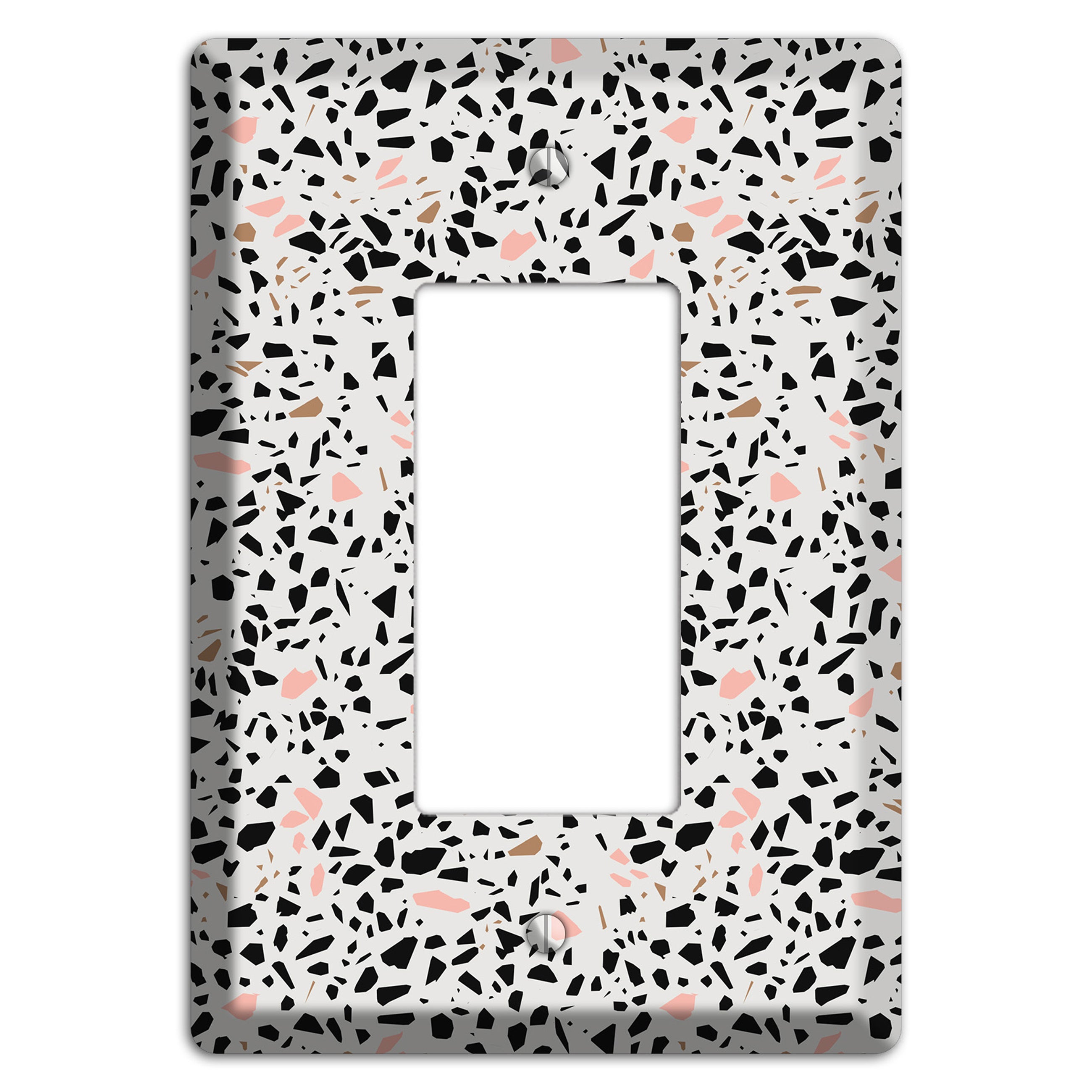 Monochrome Mix Rocker Wallplate