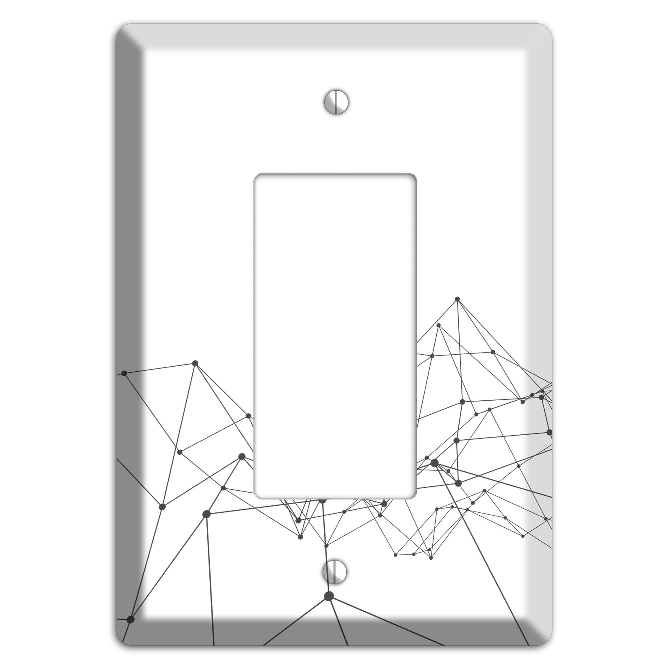 Fractured Cartography Rocker Wallplate
