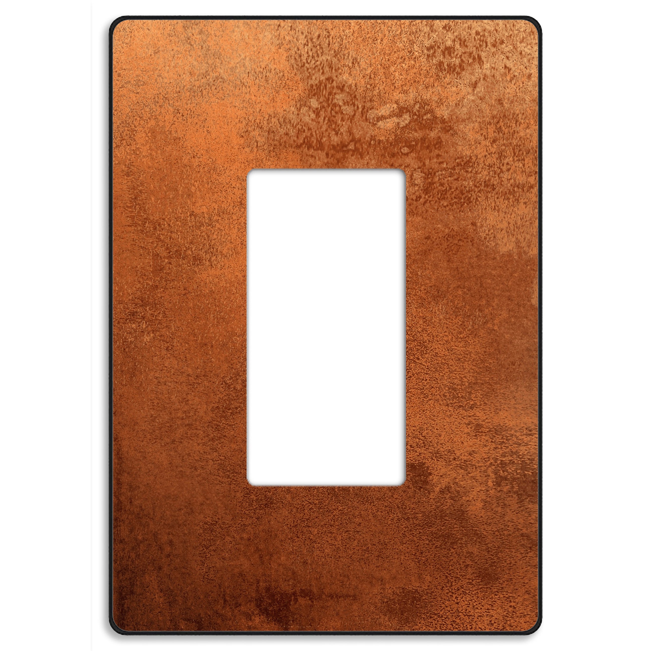 Screwless Copper Rocker Wallplate