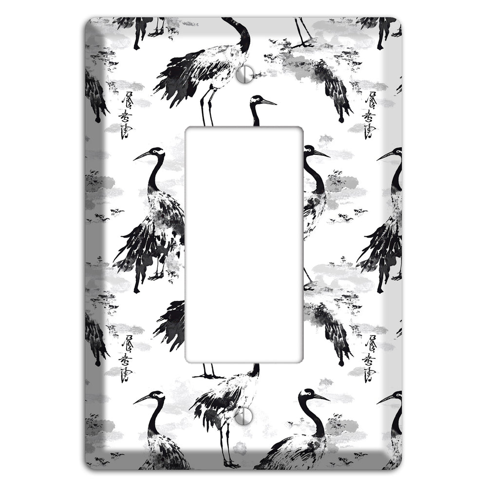 Sumi Ink Vigil Rocker Wallplate