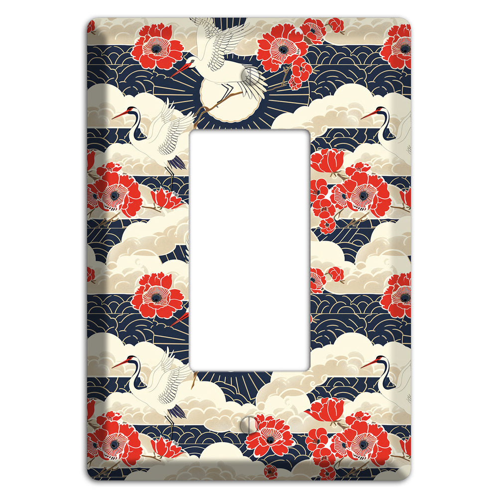 Crimson Peony Ascent Rocker Wallplate