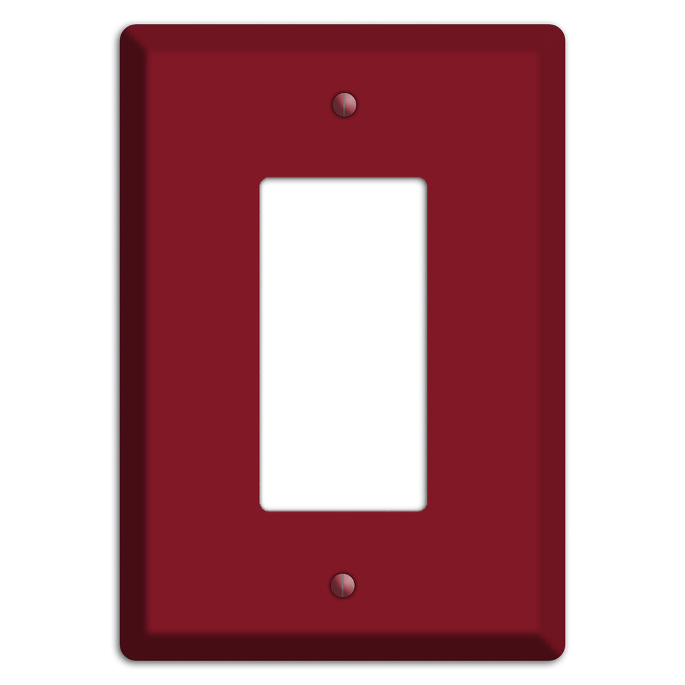 Baxter Burgundy Wine Rocker Wallplate