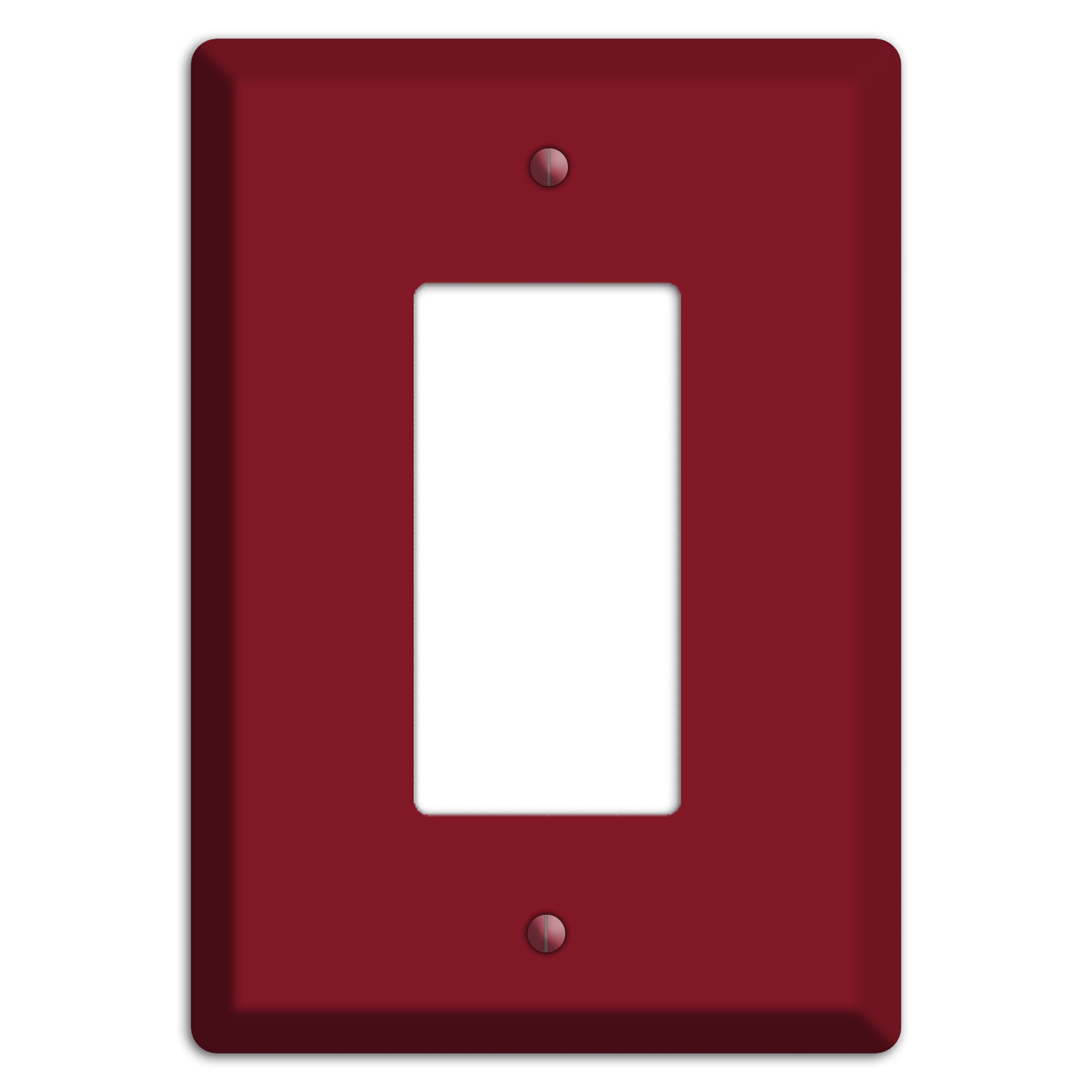 Baxter Burgundy Wine Rocker Wallplate
