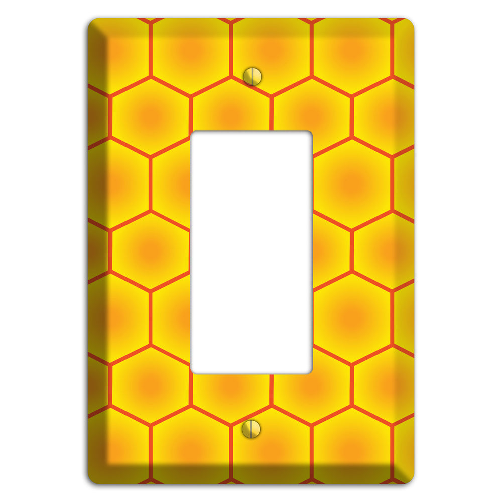 Golden Vault Cells Rocker Wallplate