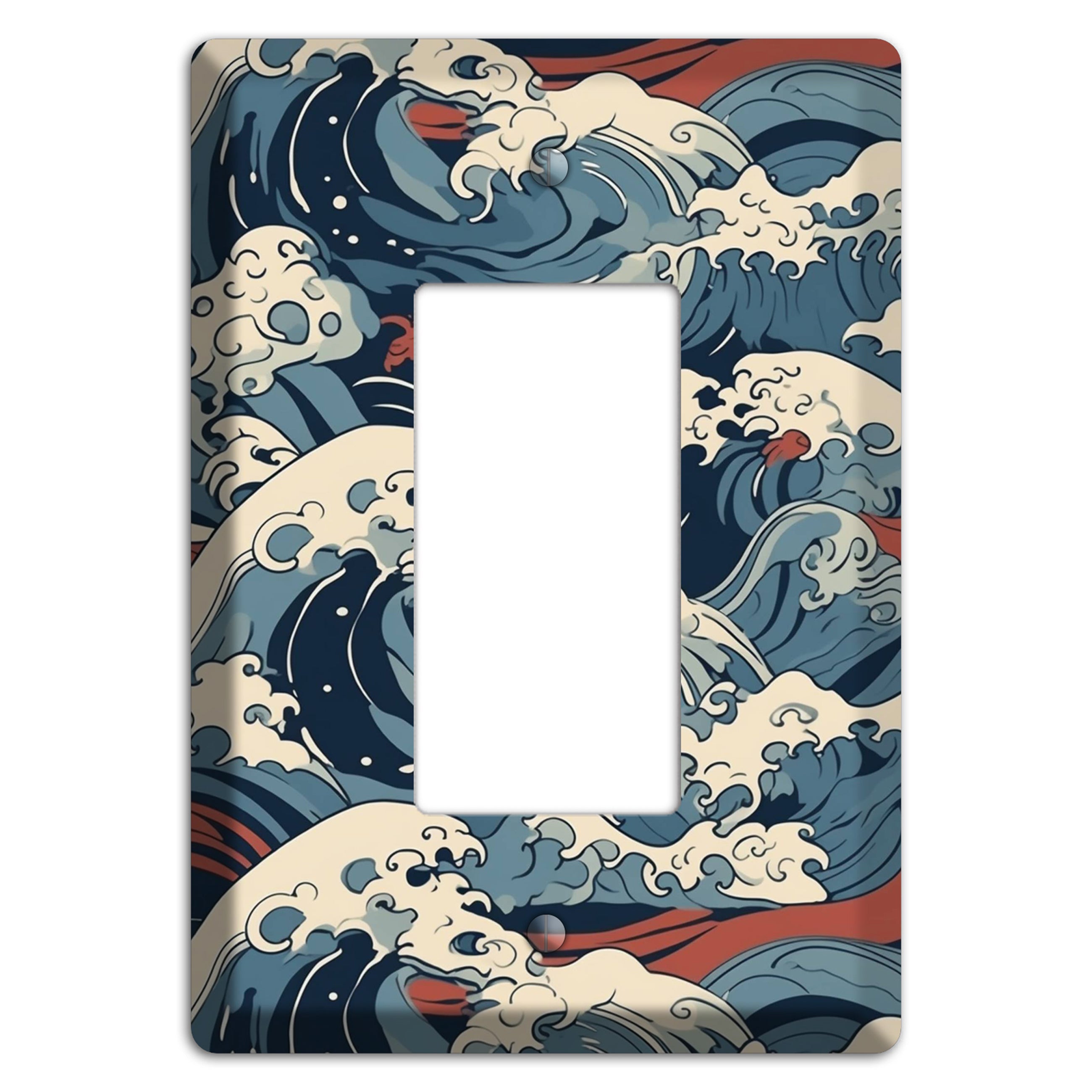 Crashing Tide Fury Rocker Wallplate