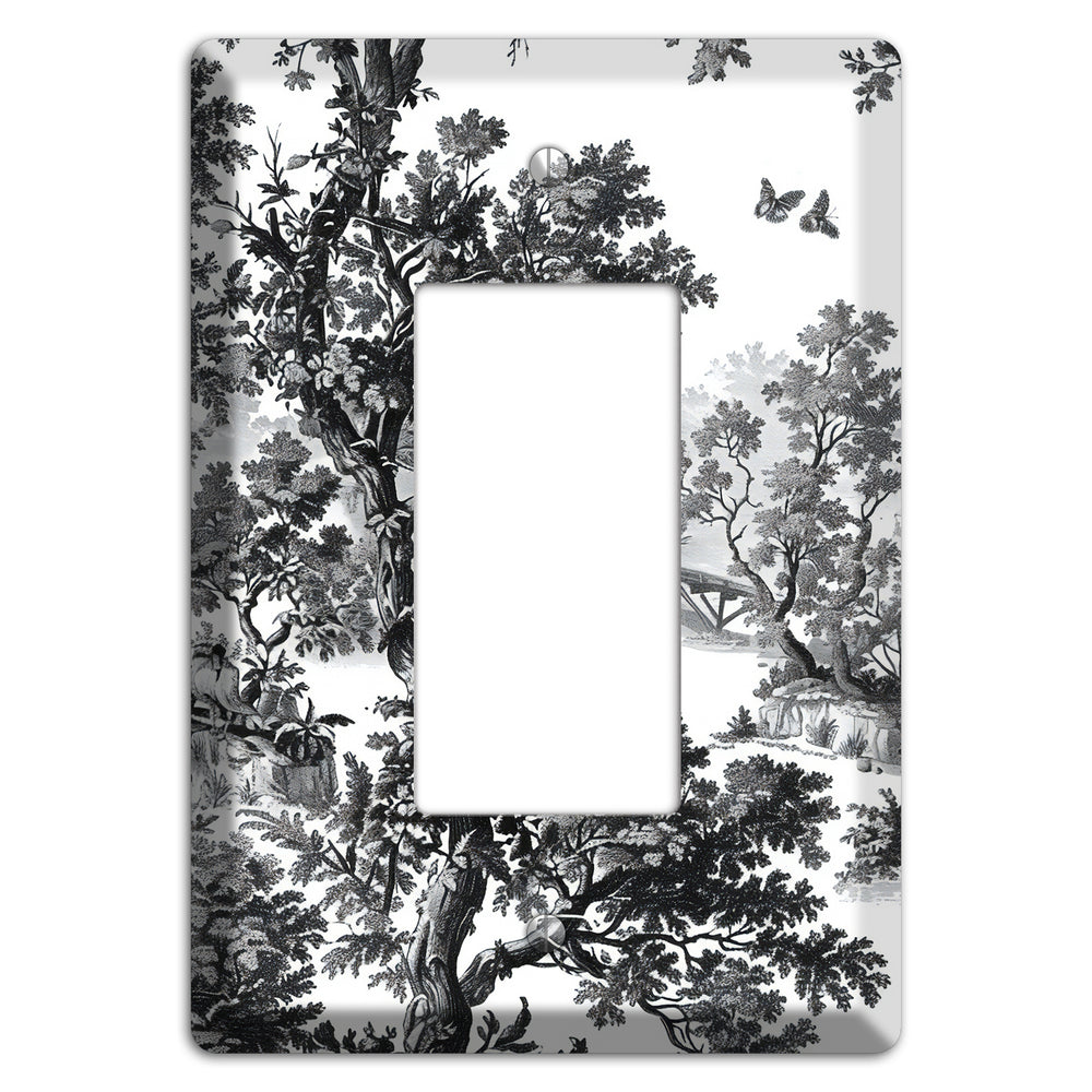 Woodland Chapel Mist Rocker Wallplate