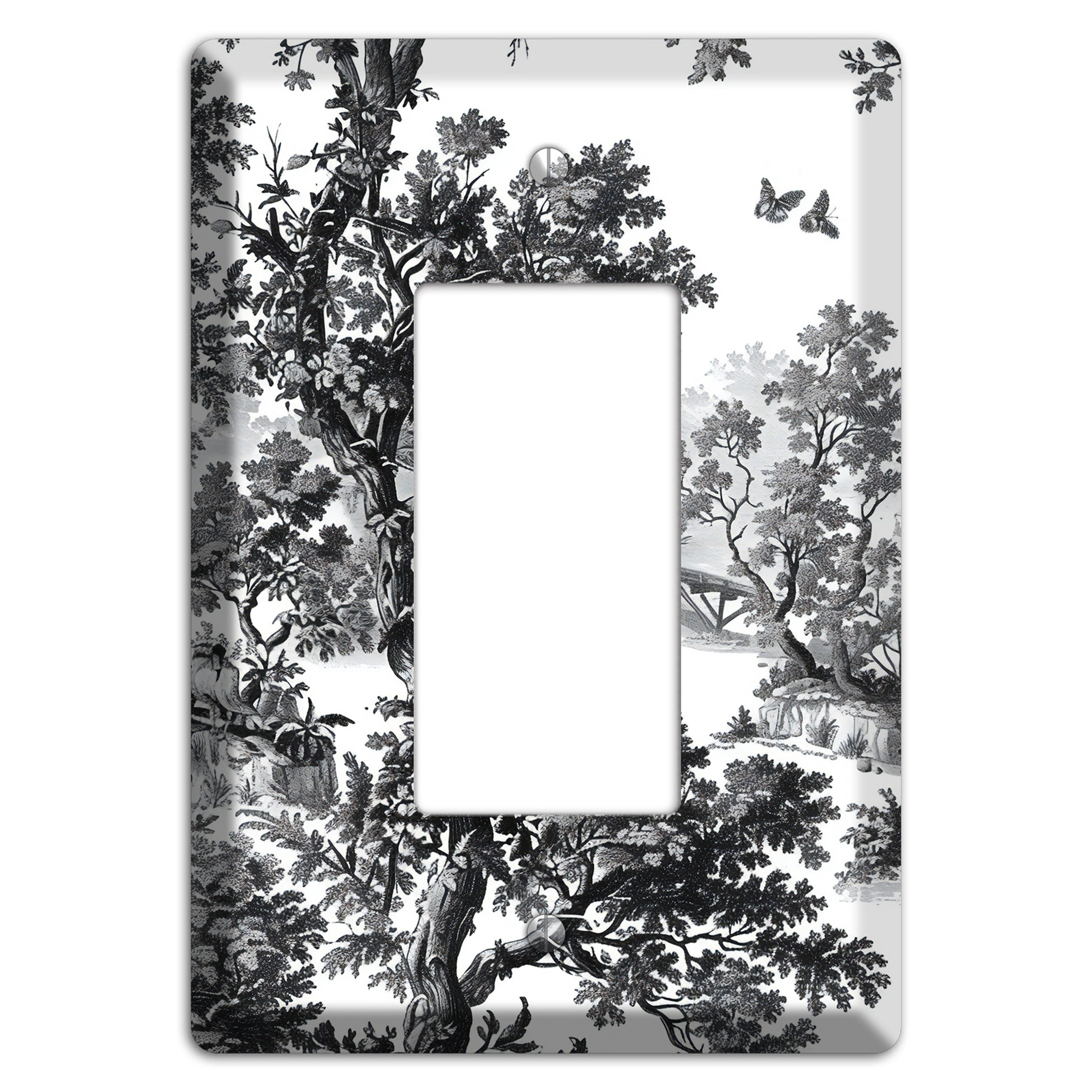 Woodland Chapel Mist Rocker Wallplate
