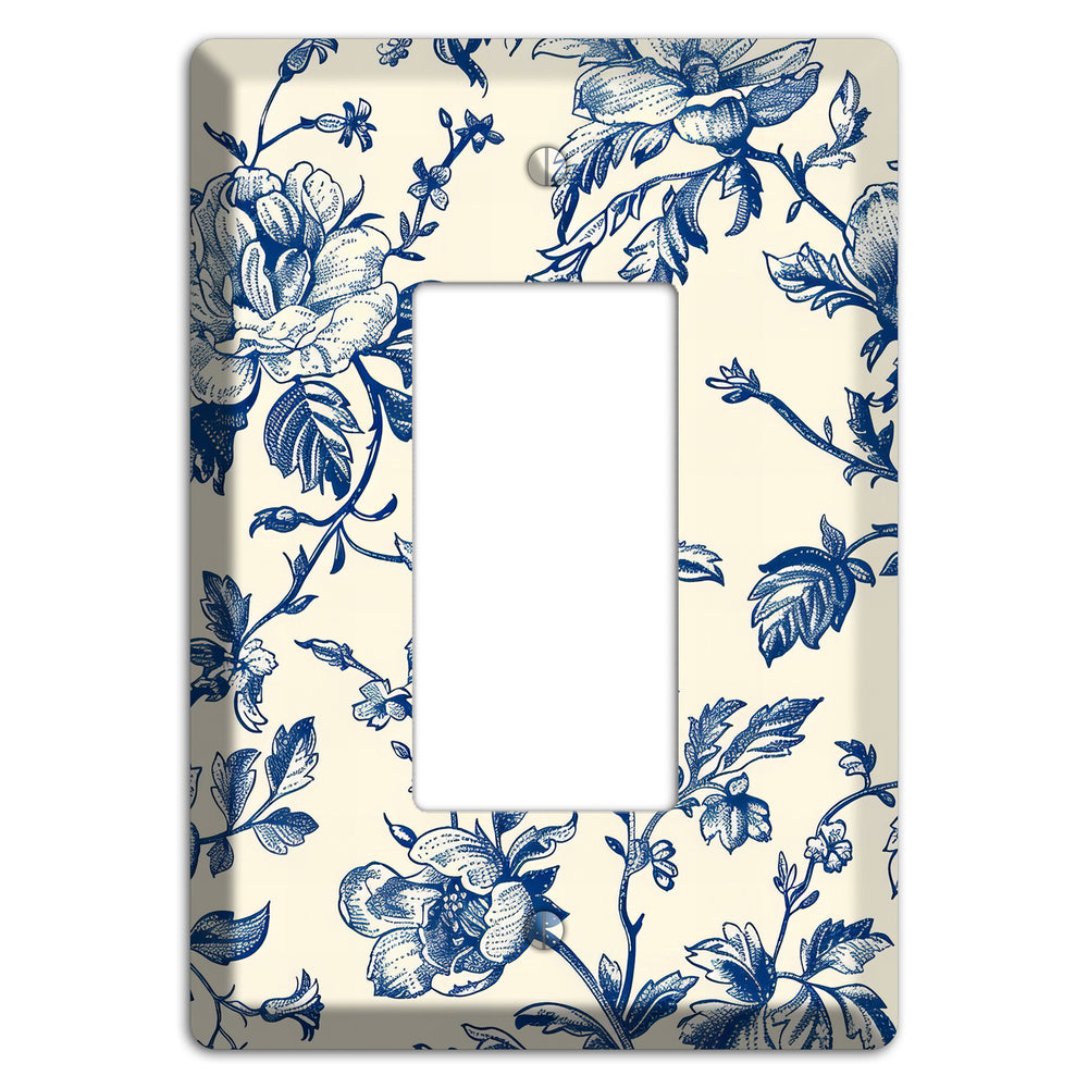 Garden Indigo Reverie Rocker Wallplate