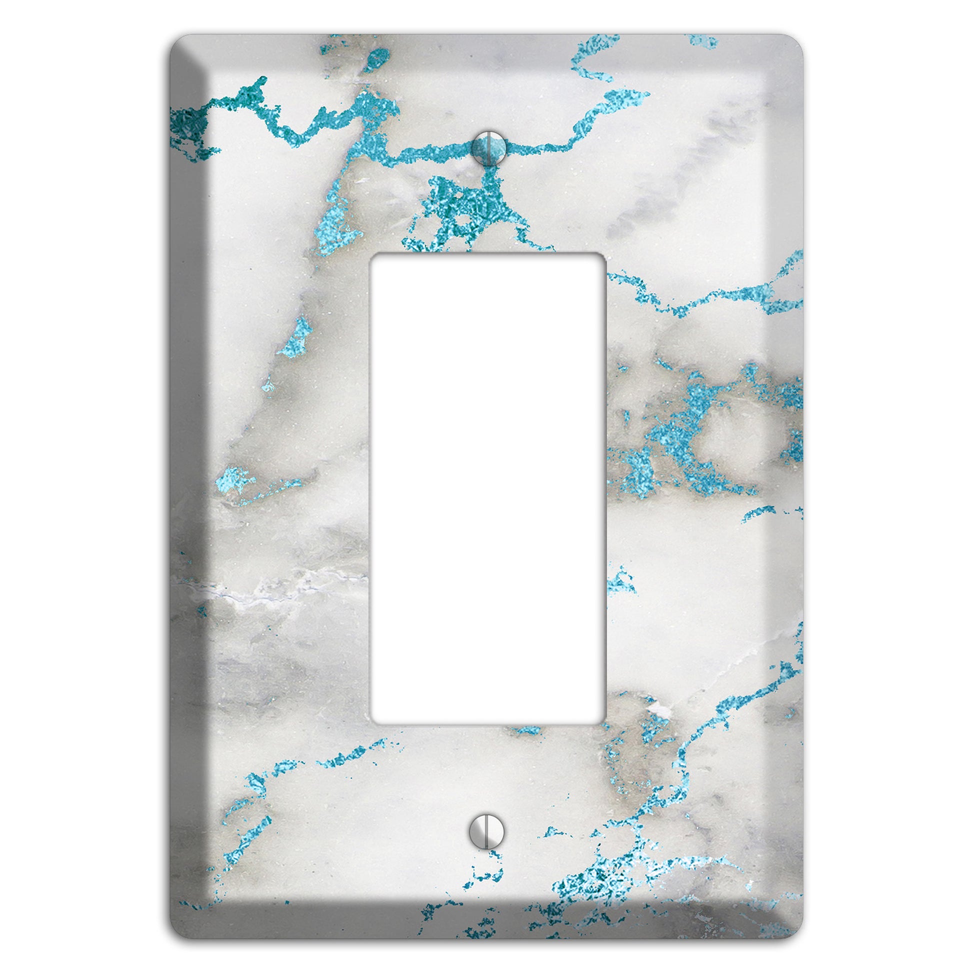 Gumbo Marble Rocker Wallplate