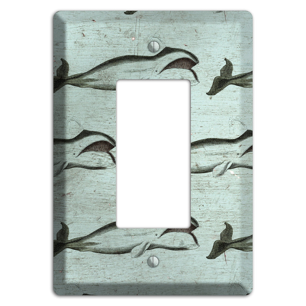 Whale Watch Rocker Wallplate