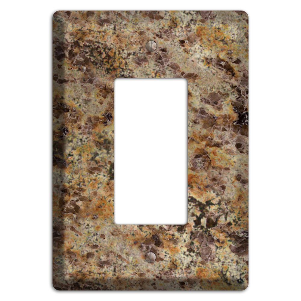 Golden Crystal Granite Rocker Wallplate