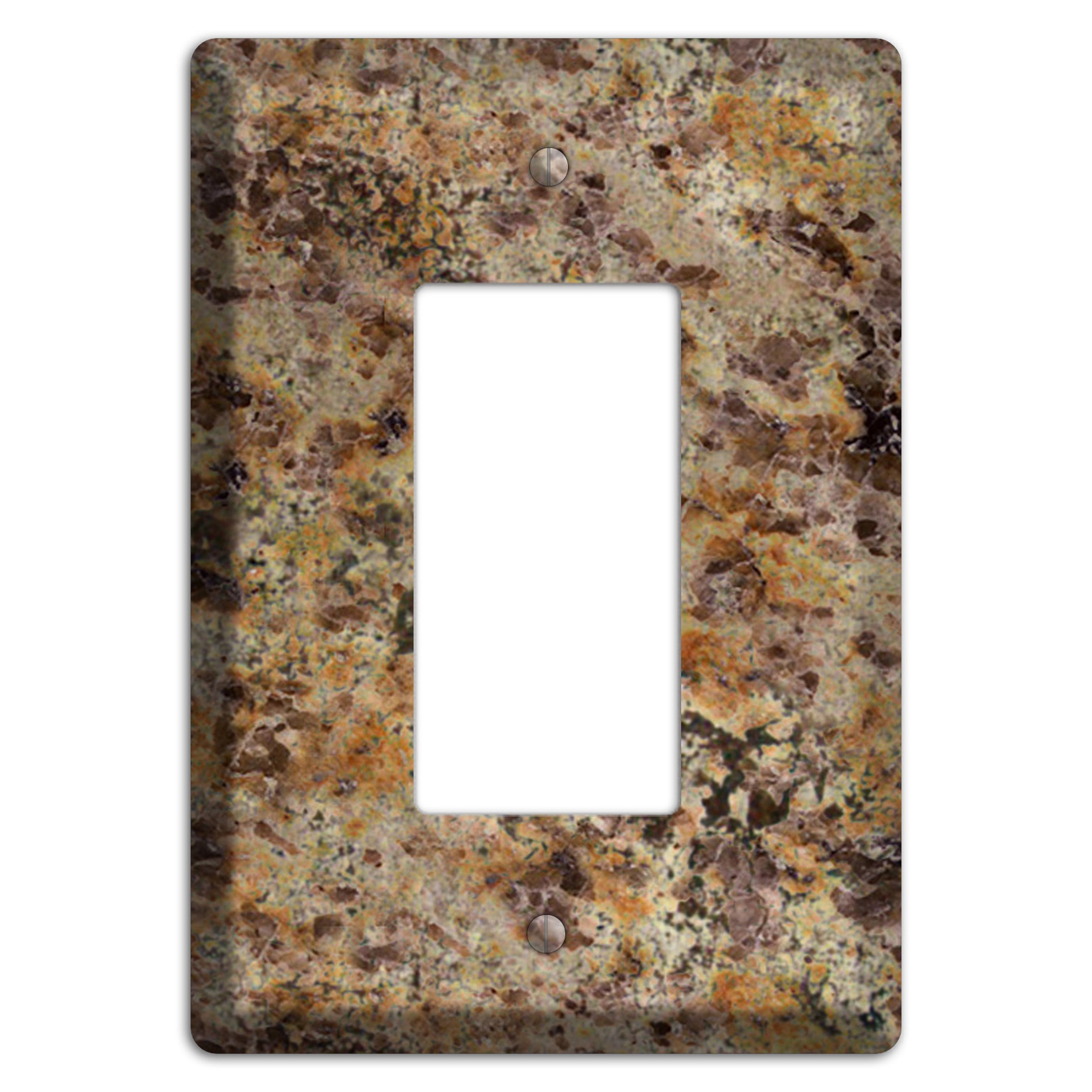 Golden Crystal Granite Rocker Wallplate