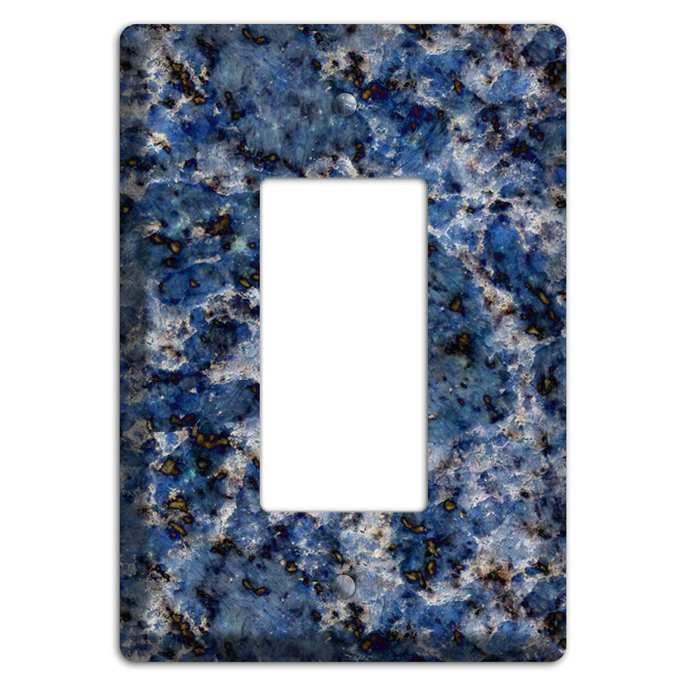 Blue Bahia Granite Rocker Wallplate