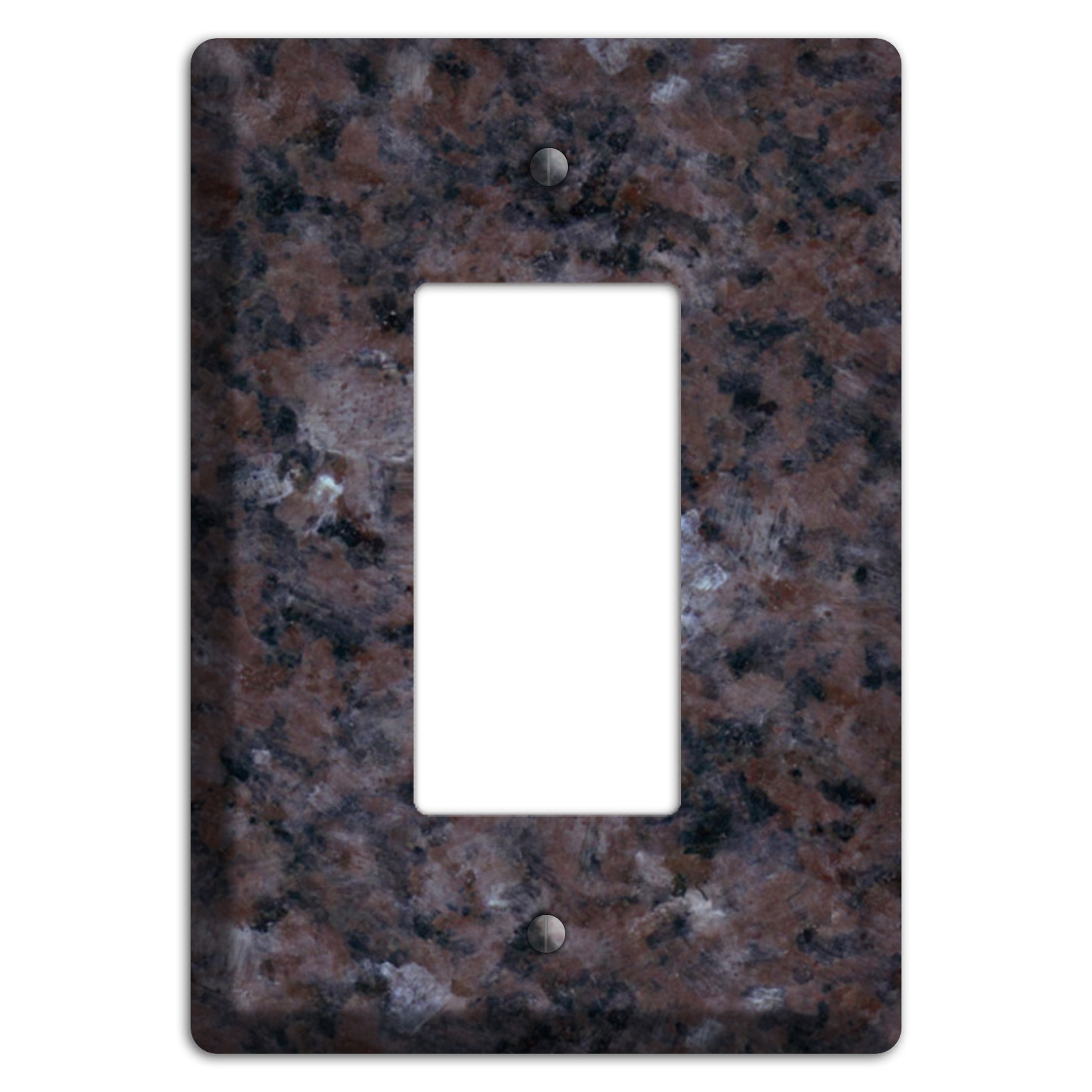 Tan Brown Granite Rocker Wallplate
