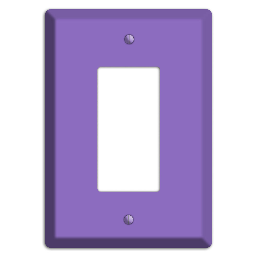 Baxter Violet Bloom Rocker Wallplate