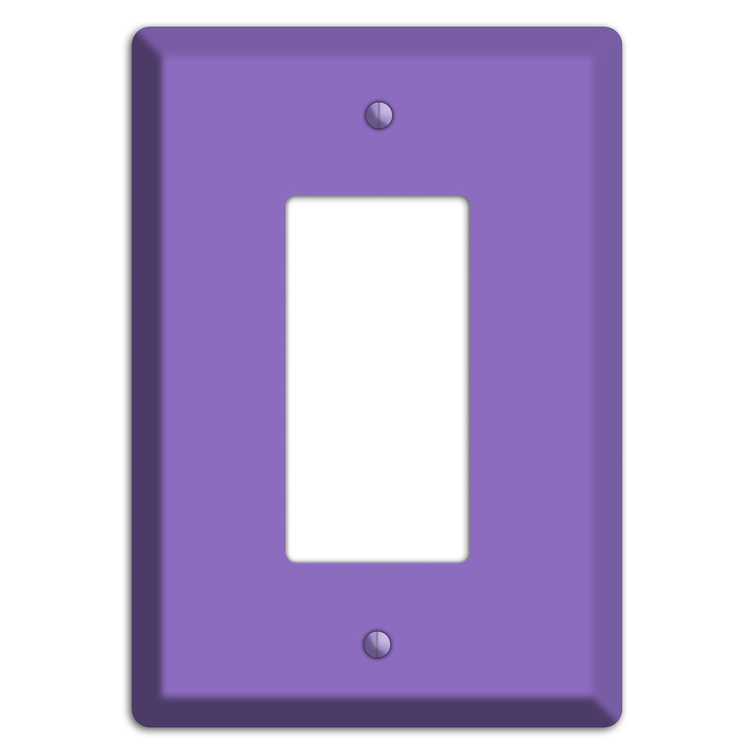Baxter Violet Bloom Rocker Wallplate