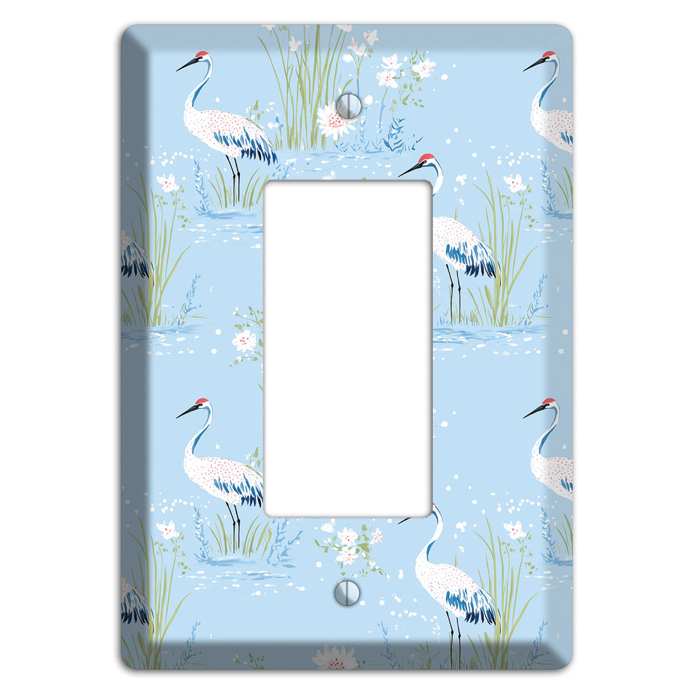 Powder Blue Marsh Rocker Wallplate