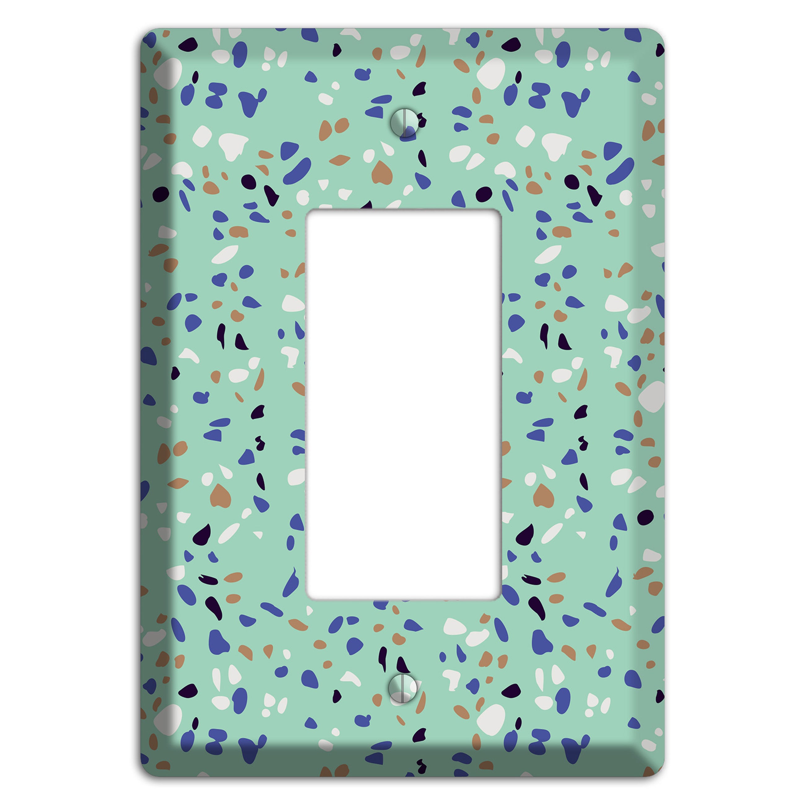 Sea Breeze Confetti Rocker Wallplate