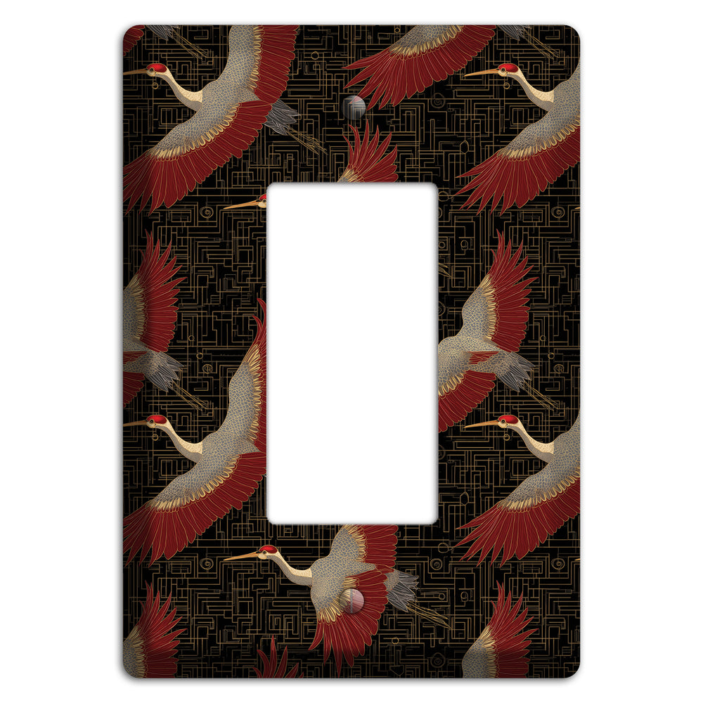 Scarlet Circuit Flight Rocker Wallplate