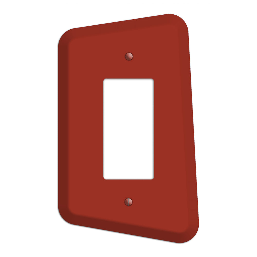 Paprika Mid-Century Asymmetra Rocker Wallplate