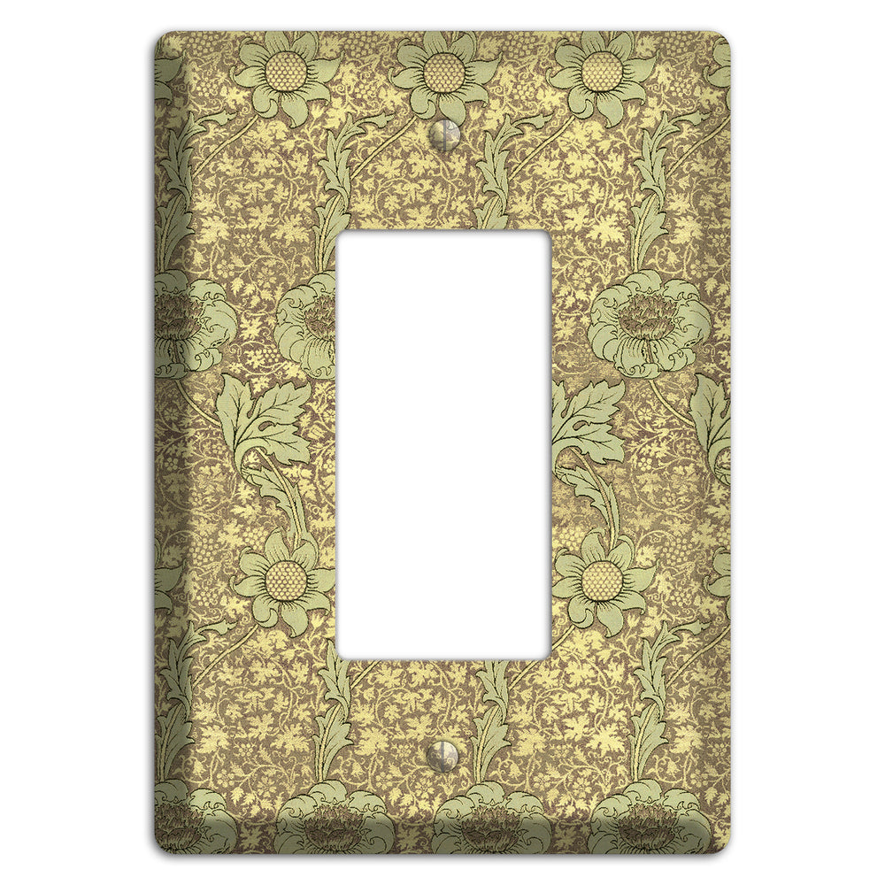 Wildflower Scroll Rocker Wallplate