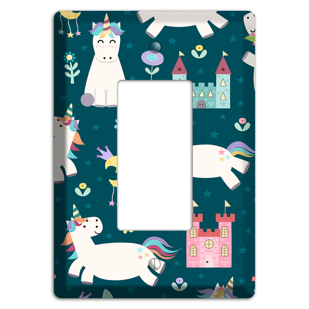 Unicorn Kingdom Rocker Wallplate