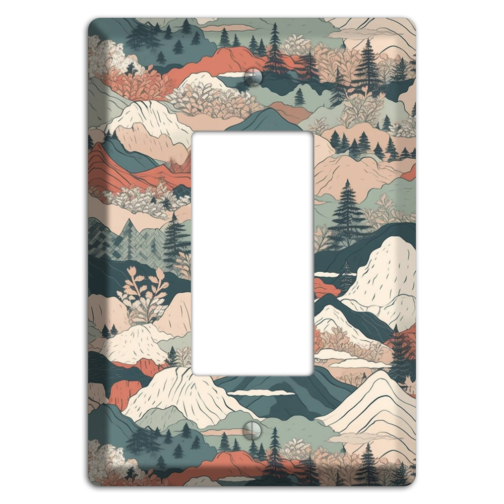 Alpine Paper Trail Rocker Wallplate