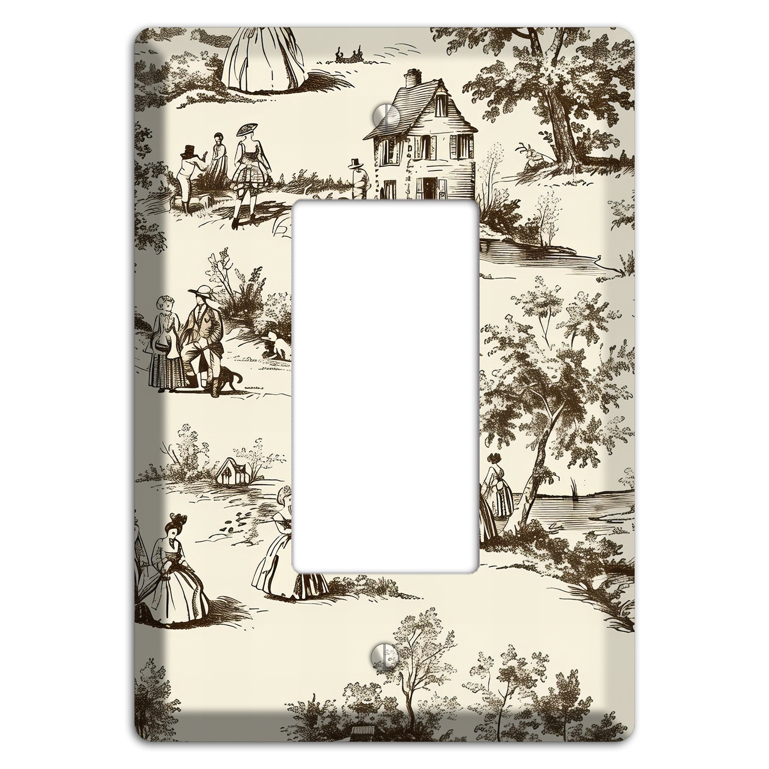Country Promenade Rocker Wallplate