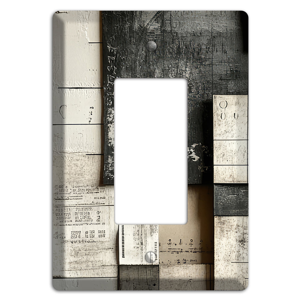 Lunar Grid Archive Rocker Wallplate