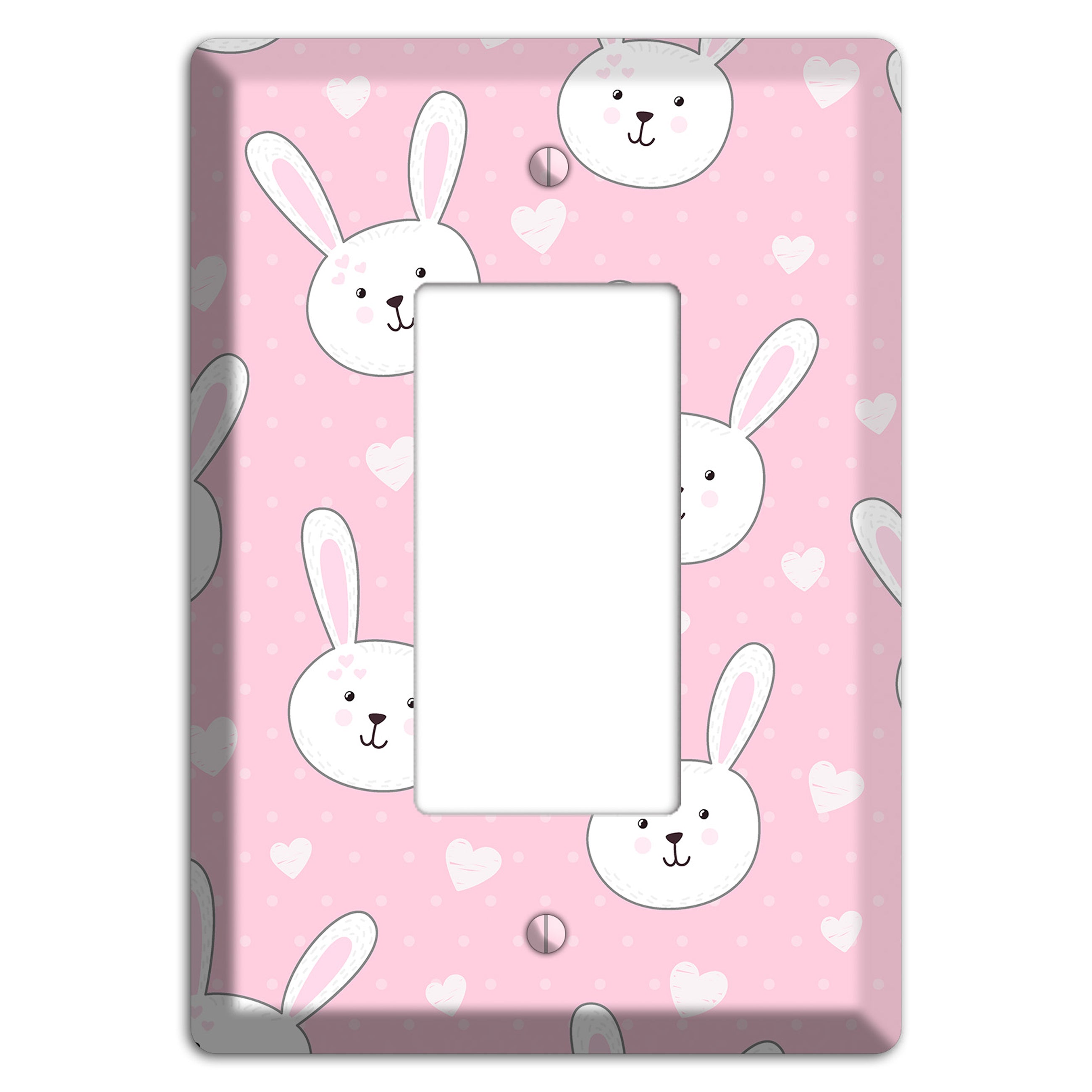 Bunny Love Rocker Wallplate