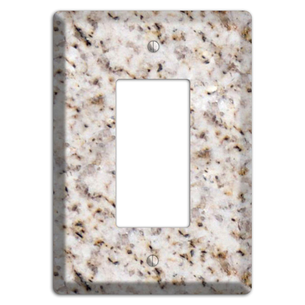 Luna Pearl Granite Rocker Wallplate