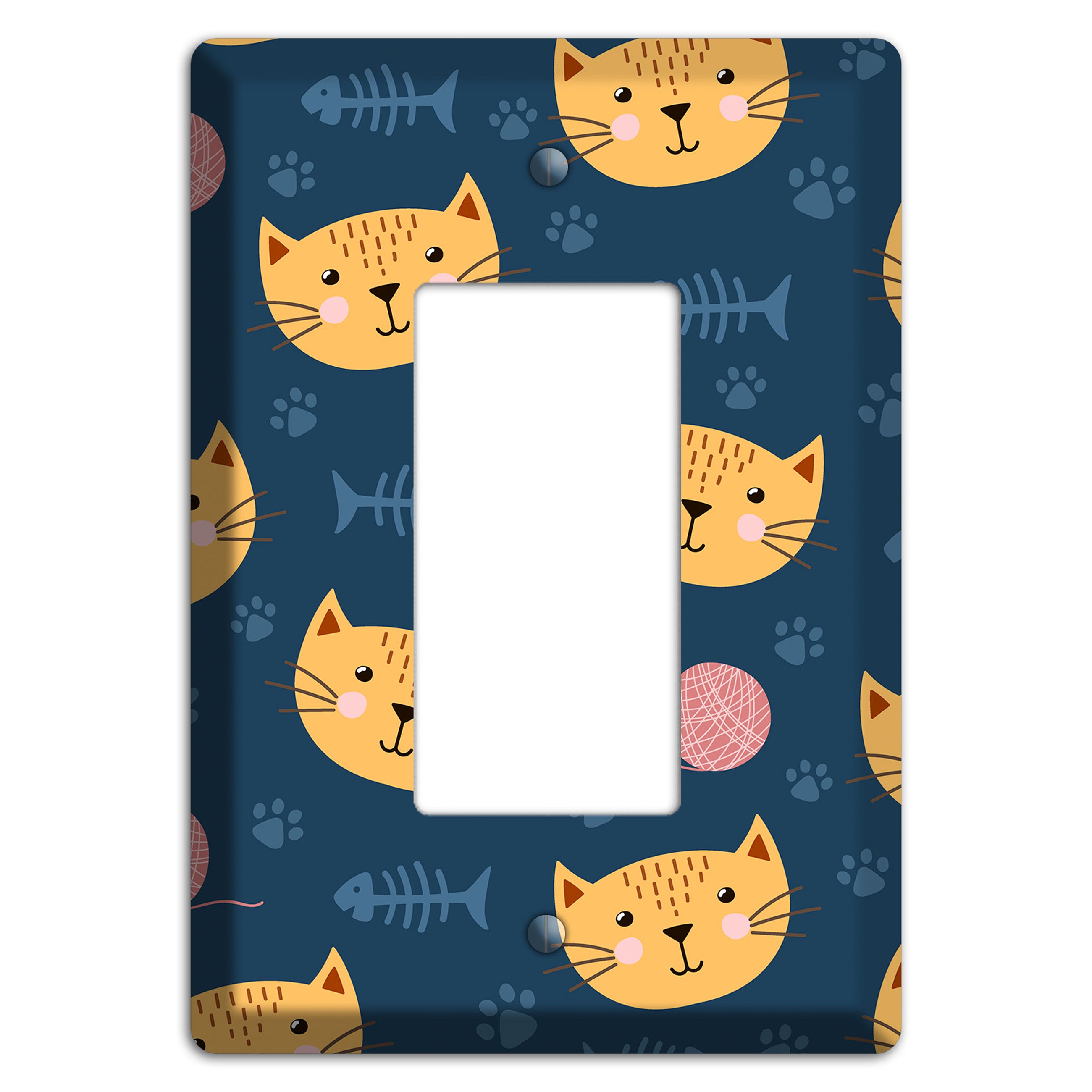 Cat Nap Parade Rocker Wallplate