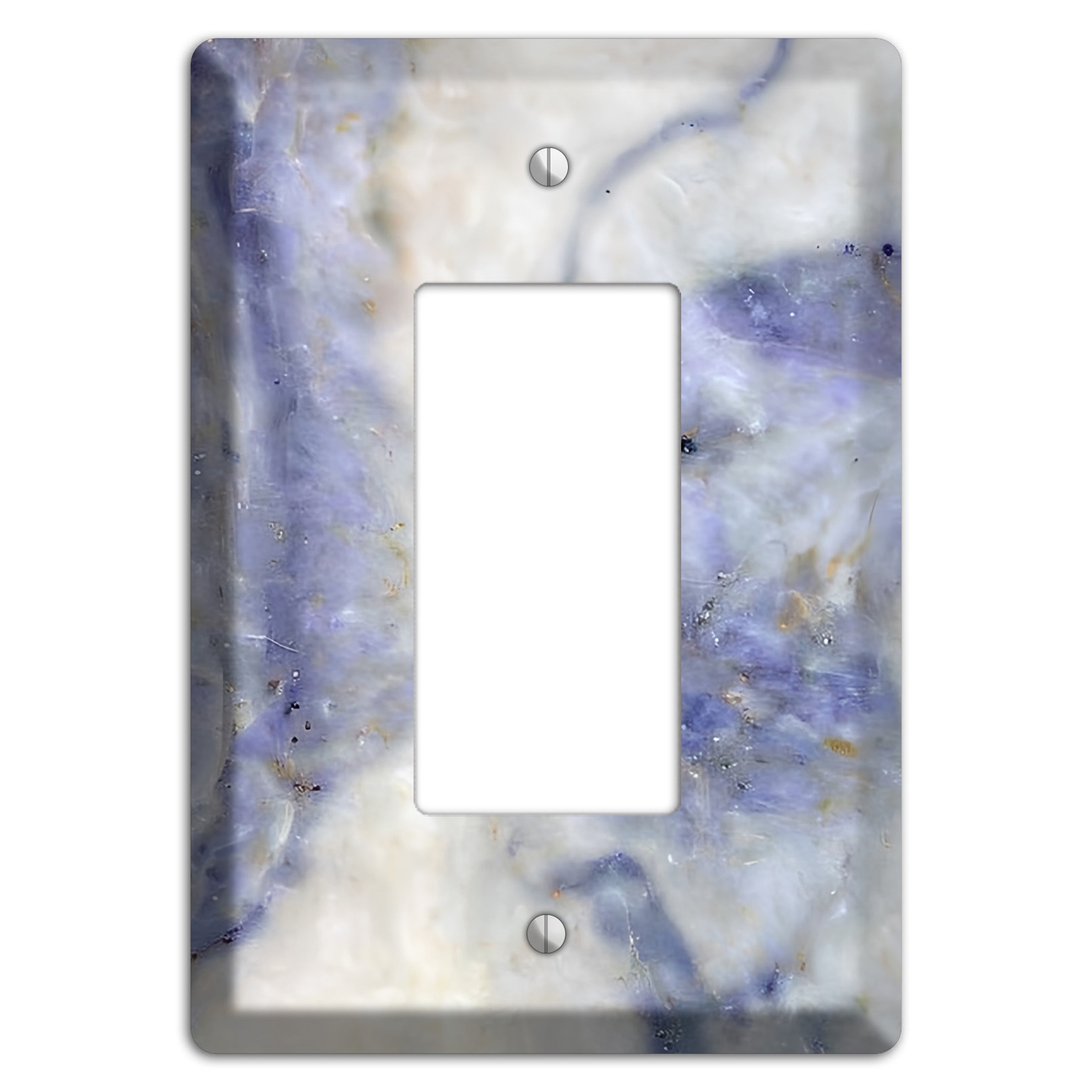 Spindle Marble Rocker Wallplate