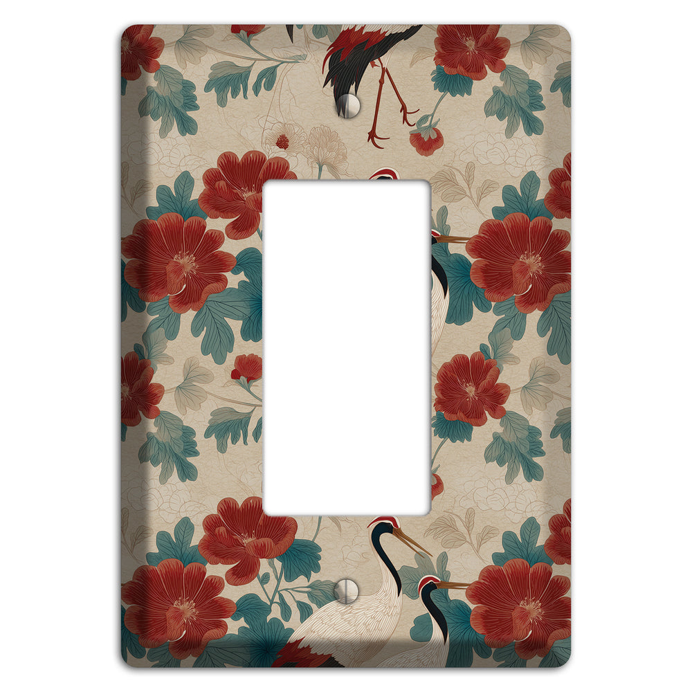 Rust Peony Passage Rocker Wallplate