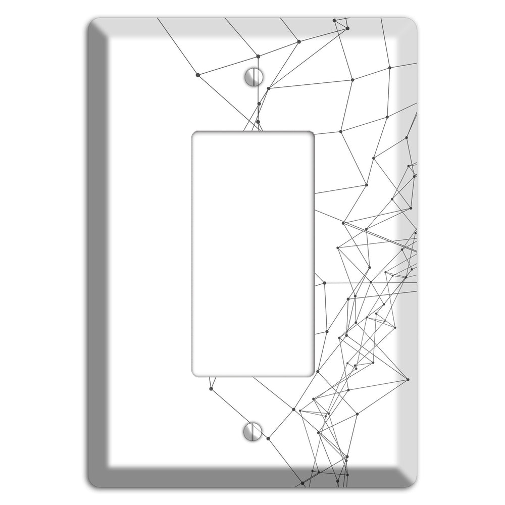 Neural Drift Lines Rocker Wallplate