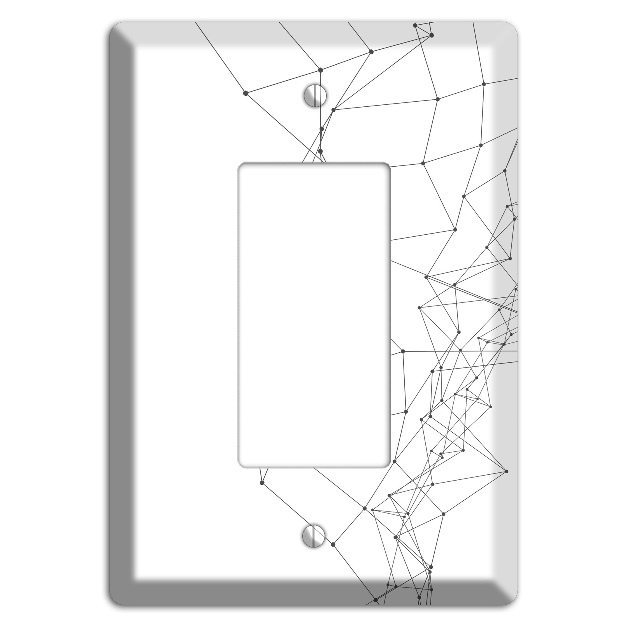 Neural Drift Lines Rocker Wallplate