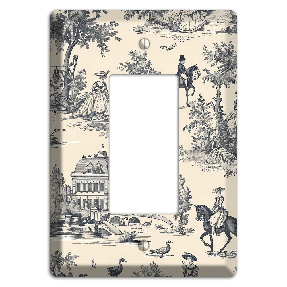 Country Estate Promenade Rocker Wallplate