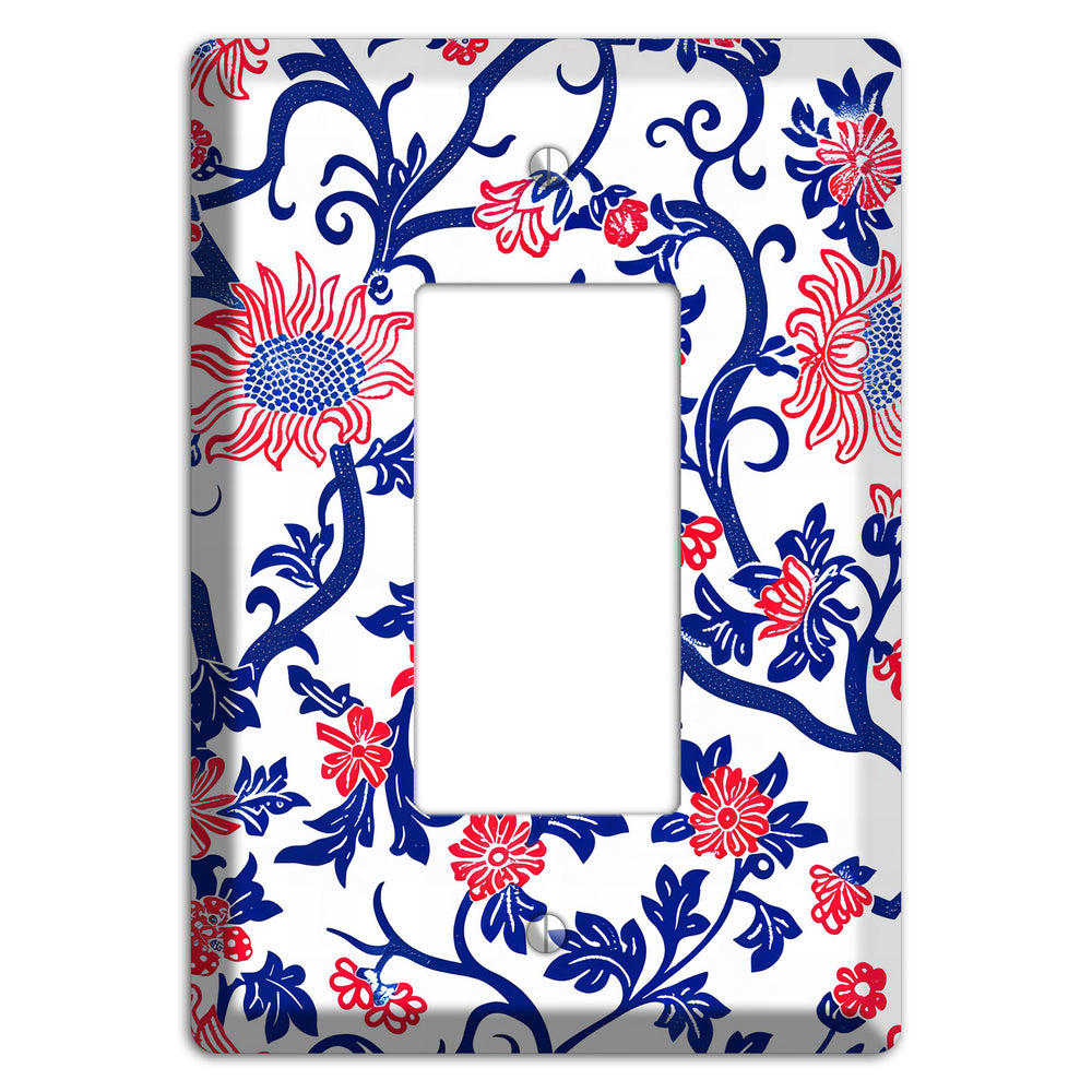 Crimson Vine Riot Rocker Wallplate